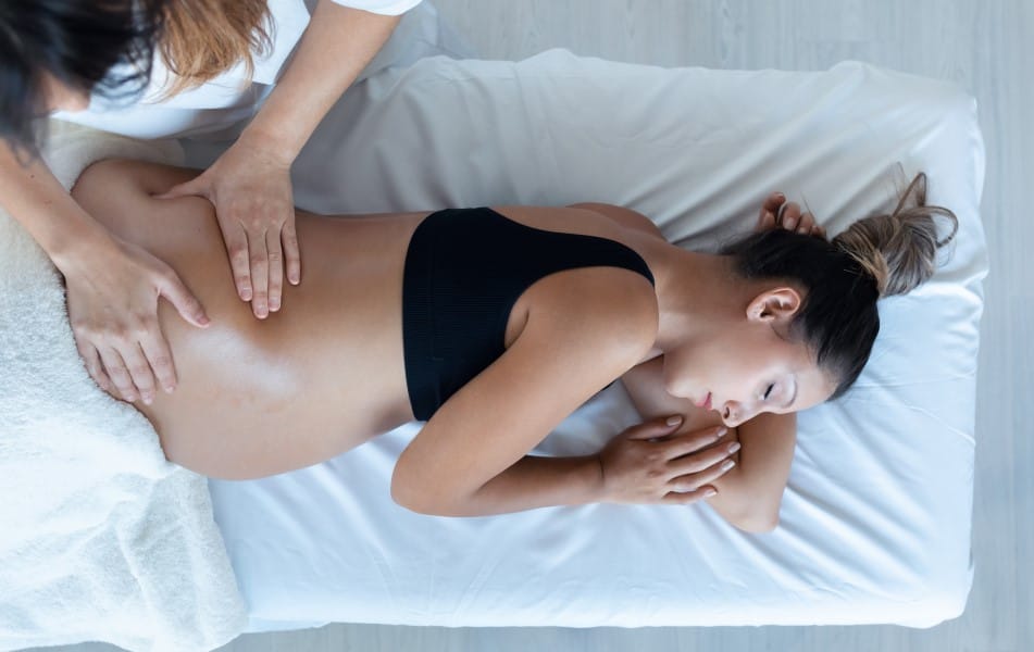 Massage femme enceinte Sainte-Marthe-sur-le-Lac Saint-Eustache